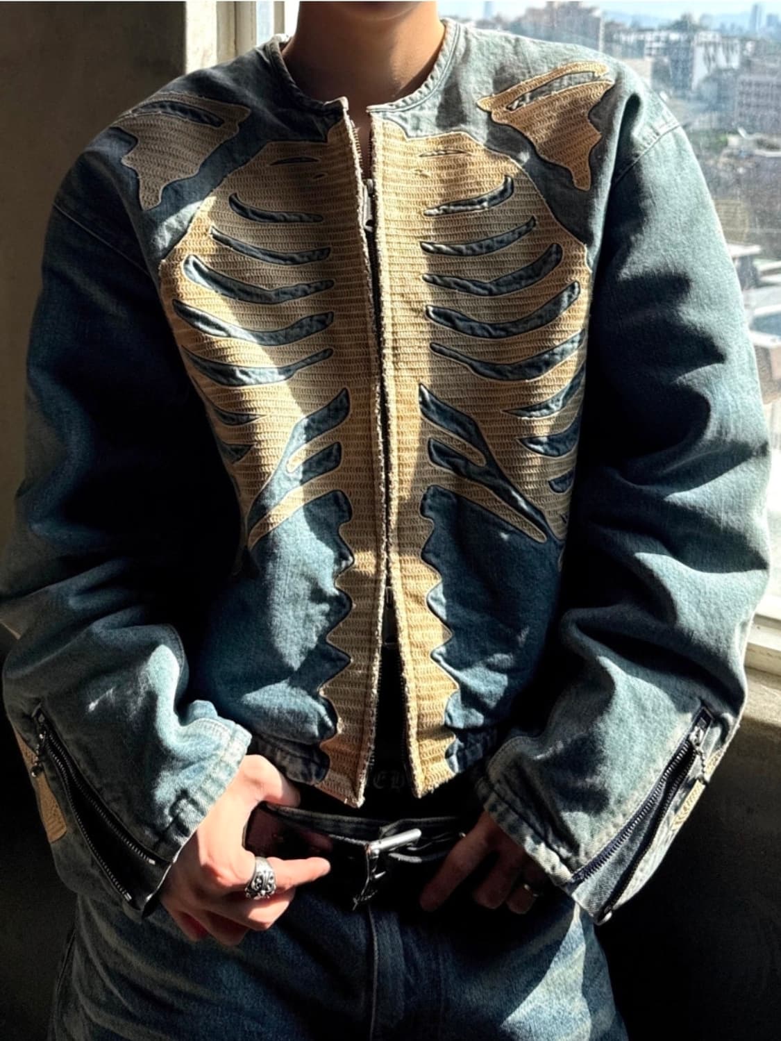 캐피탈 모토 크로스 본 자켓 3 상품이미지2