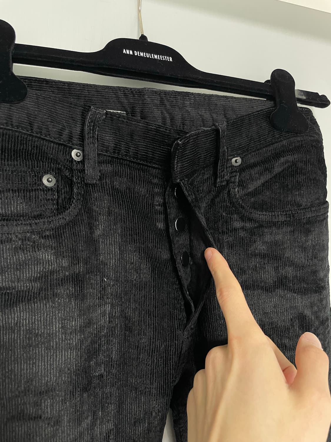 디올옴므 07aw navigate 코듀로이 진 상품이미지5