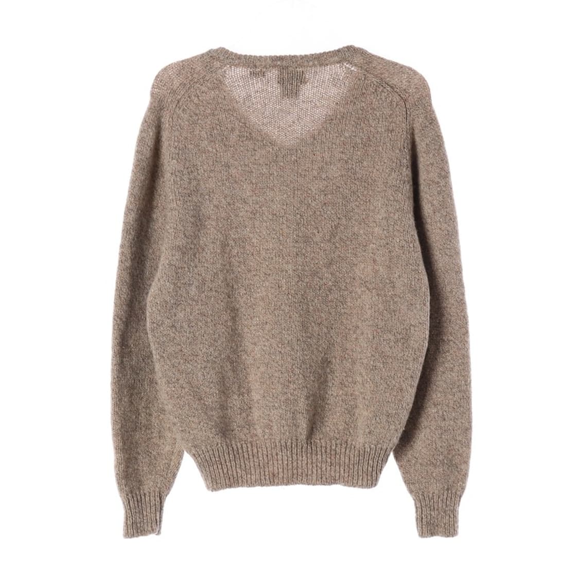 IZOD 90s 빈티지 퓨어 울 케이블 브이넥 니트 XL 상품이미지2