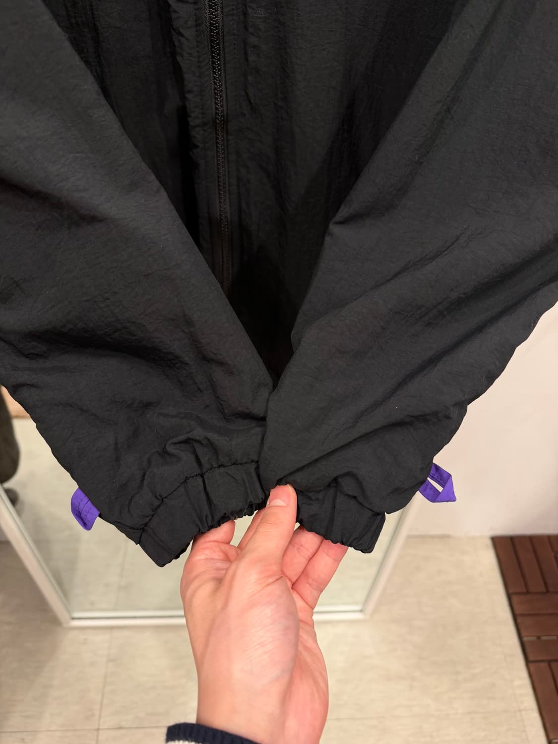 90s Columbia 컬럼비아 나일론 플리스 집업 자켓 상품이미지7