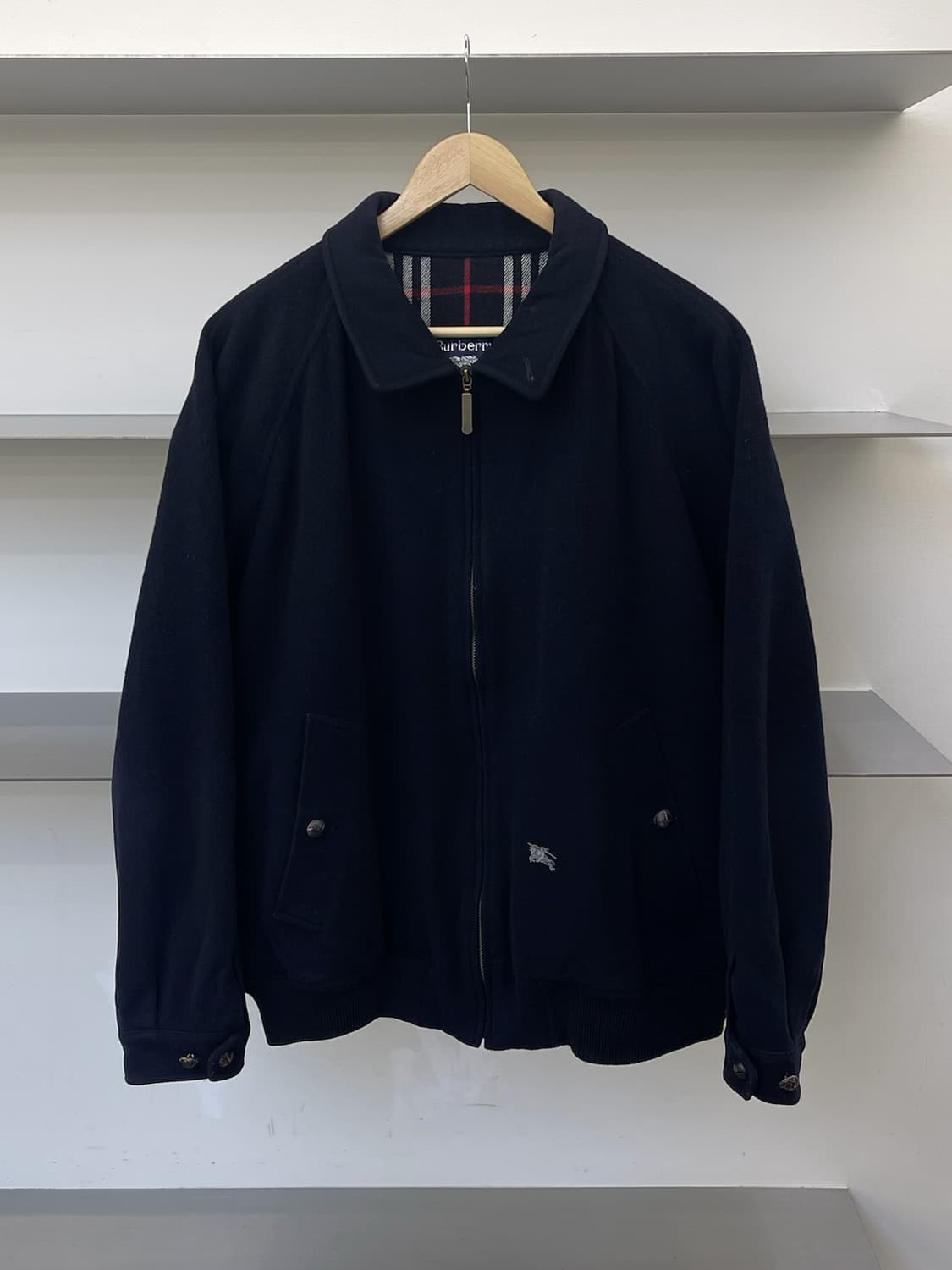 버버리 90s 이퀘스트리안 나이트 울 자켓 상품이미지1