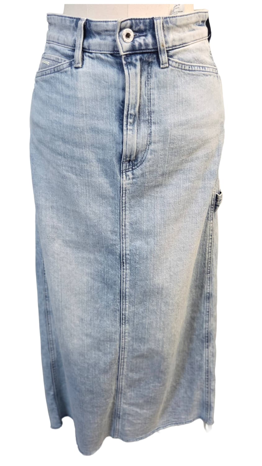 G-STAR 청량 워싱 데님 롱 스커트(24/디피용) 상품이미지1