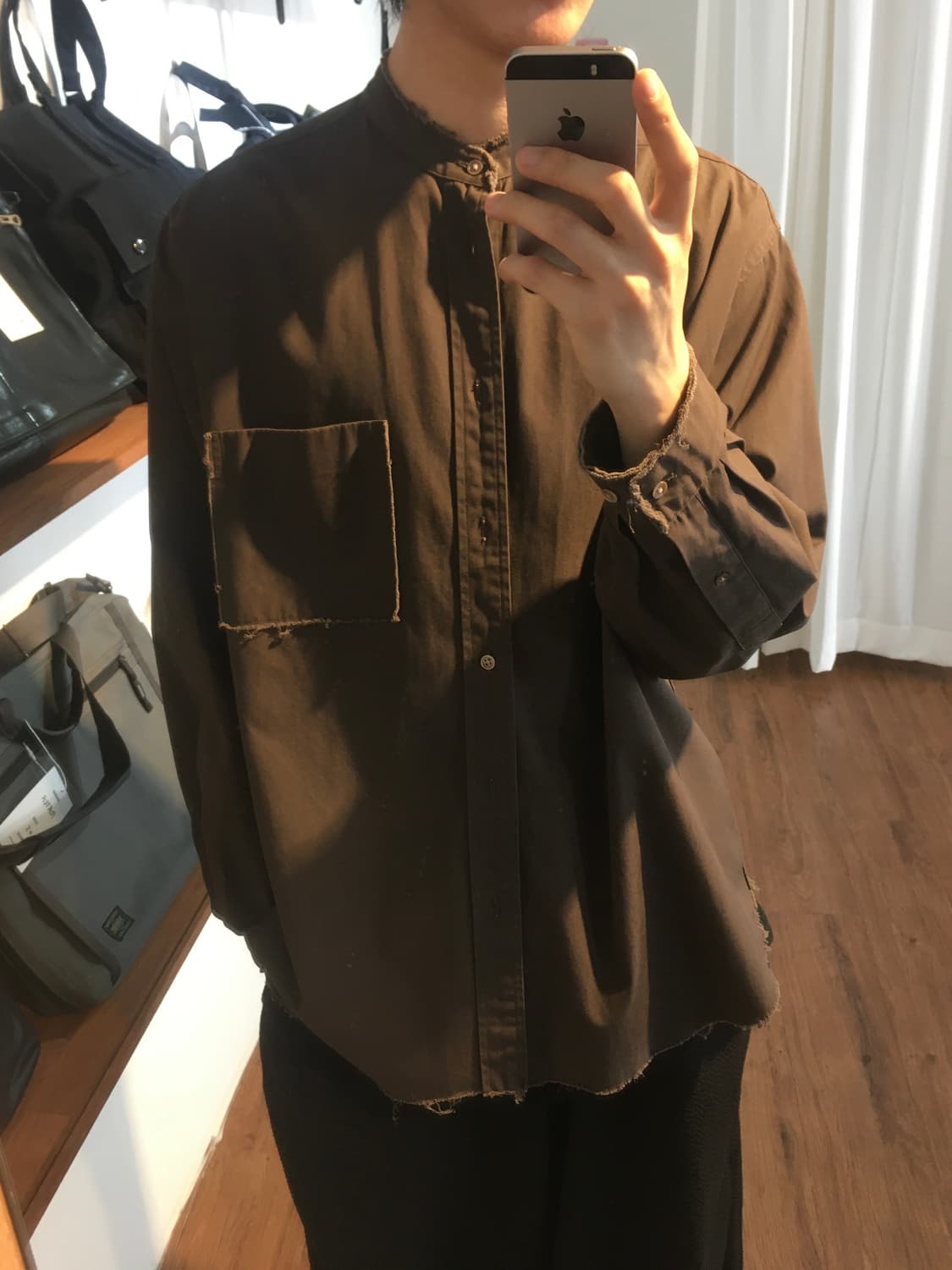 marka 디스트로이드 디테일 셔츠 상품이미지4