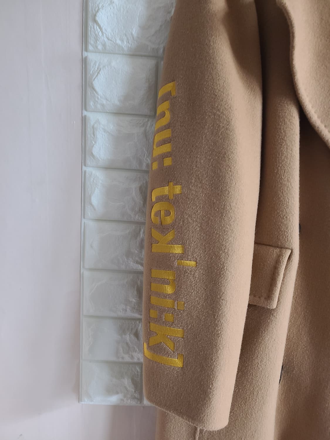 JUCY JUDY 캐시미어 카멜코트(55-66) 상품이미지2