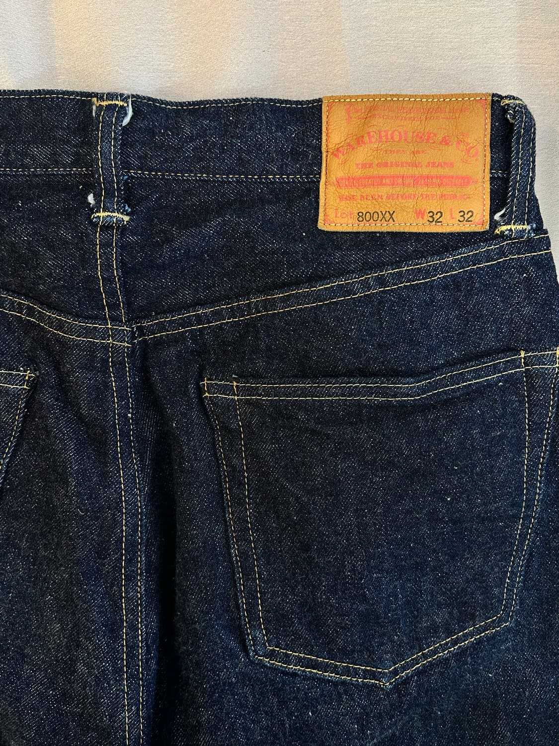 Warehouse 800XX Selvedge Raw Denim Jeans 상품이미지5