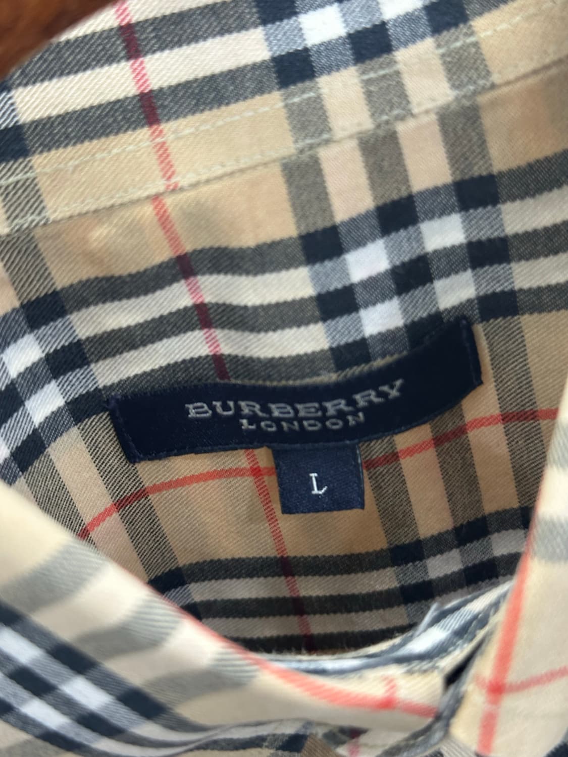 버버리 노바체크 남방 상품이미지7