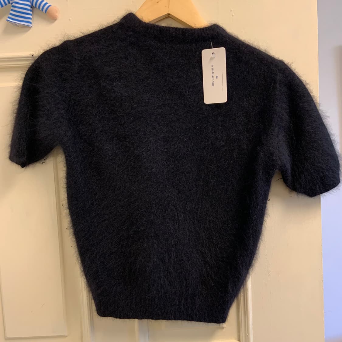 일본 빈티지 여성 니트반팔 상품이미지4