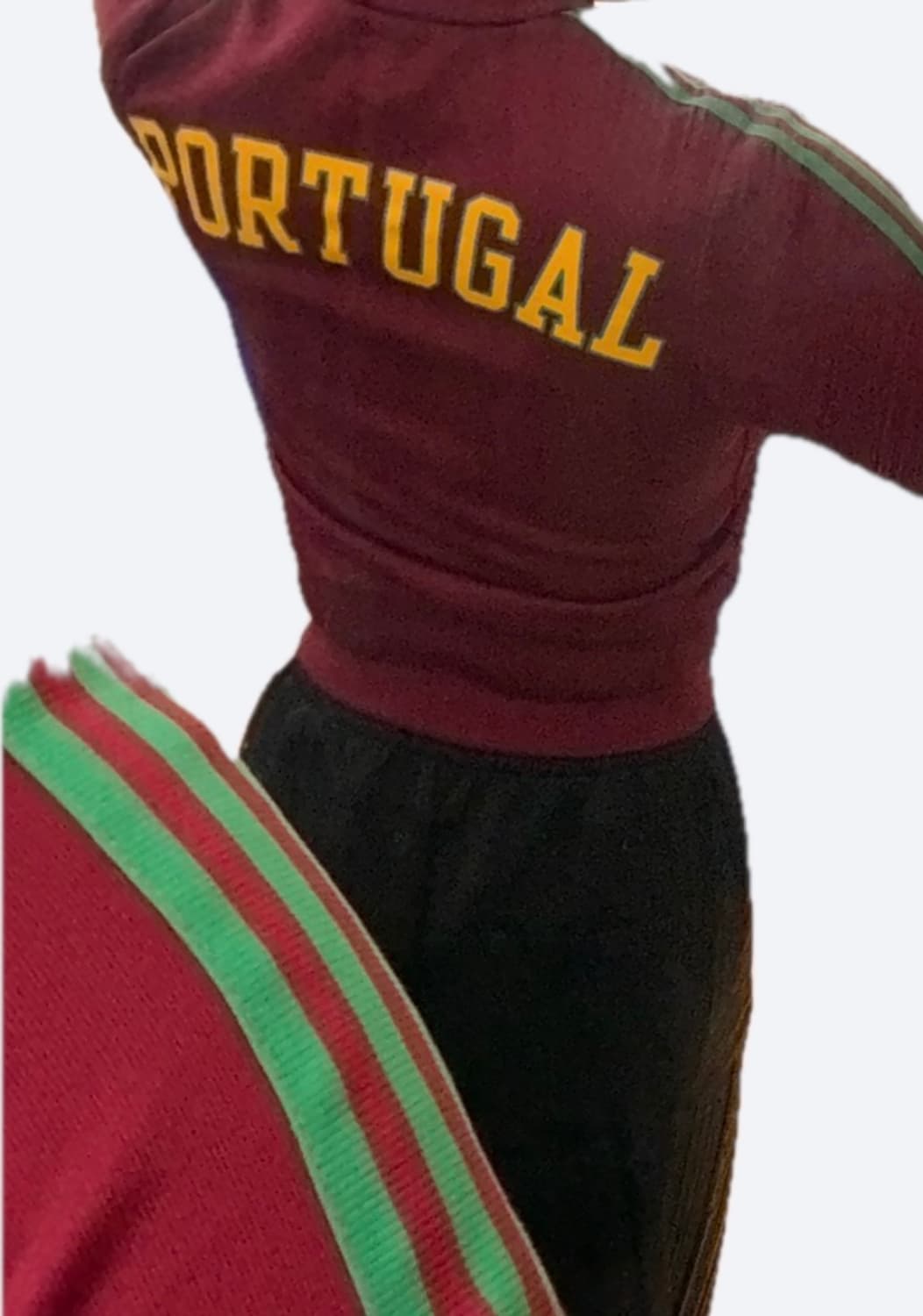 🔥아디다스 딱붙핏 포르투갈 버건디 져지🔥 상품이미지2