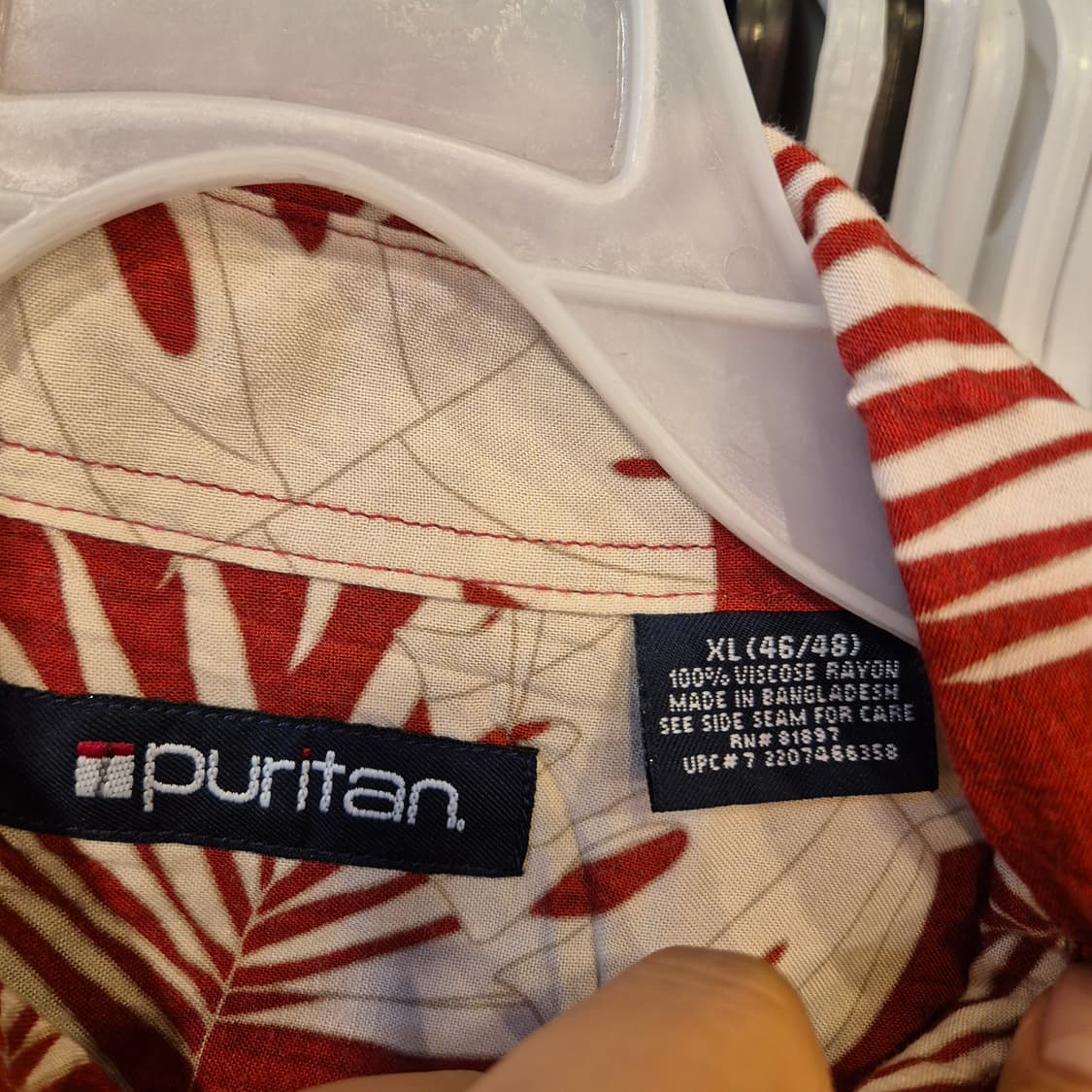 (XL~2XL)USA 하와이안 반팔셔츠  상품이미지3
