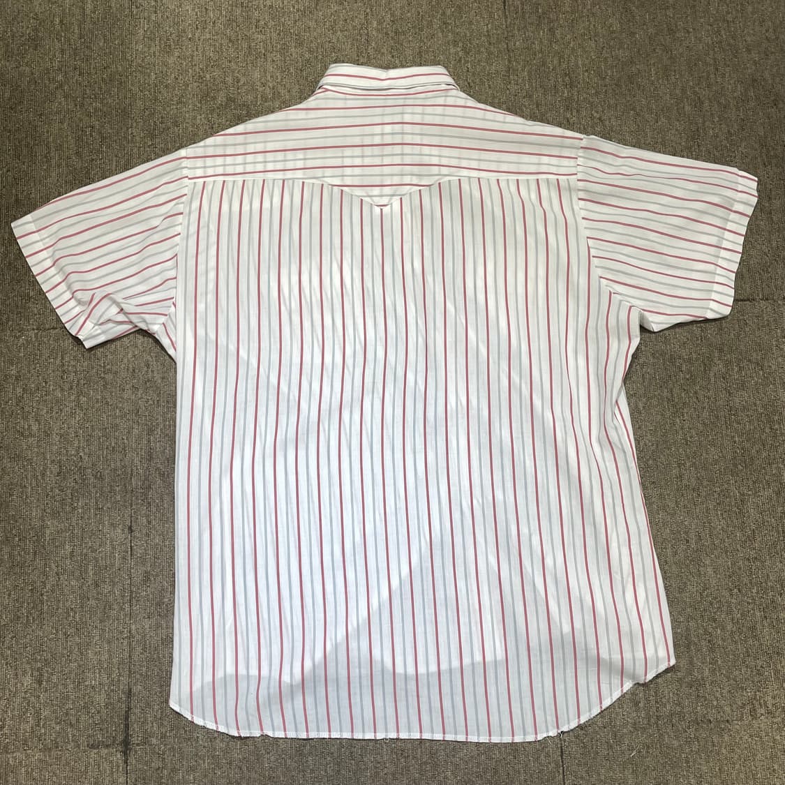 (XL) Wrangler 랭글러 스트라이프 웨스턴 반팔 셔츠  상품이미지5