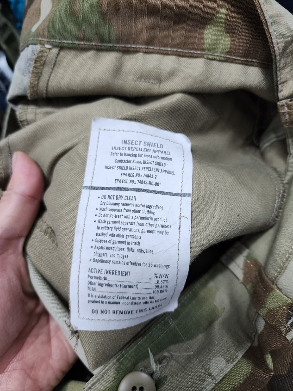 미군 멀티캠 OCP 팬츠 상품이미지6