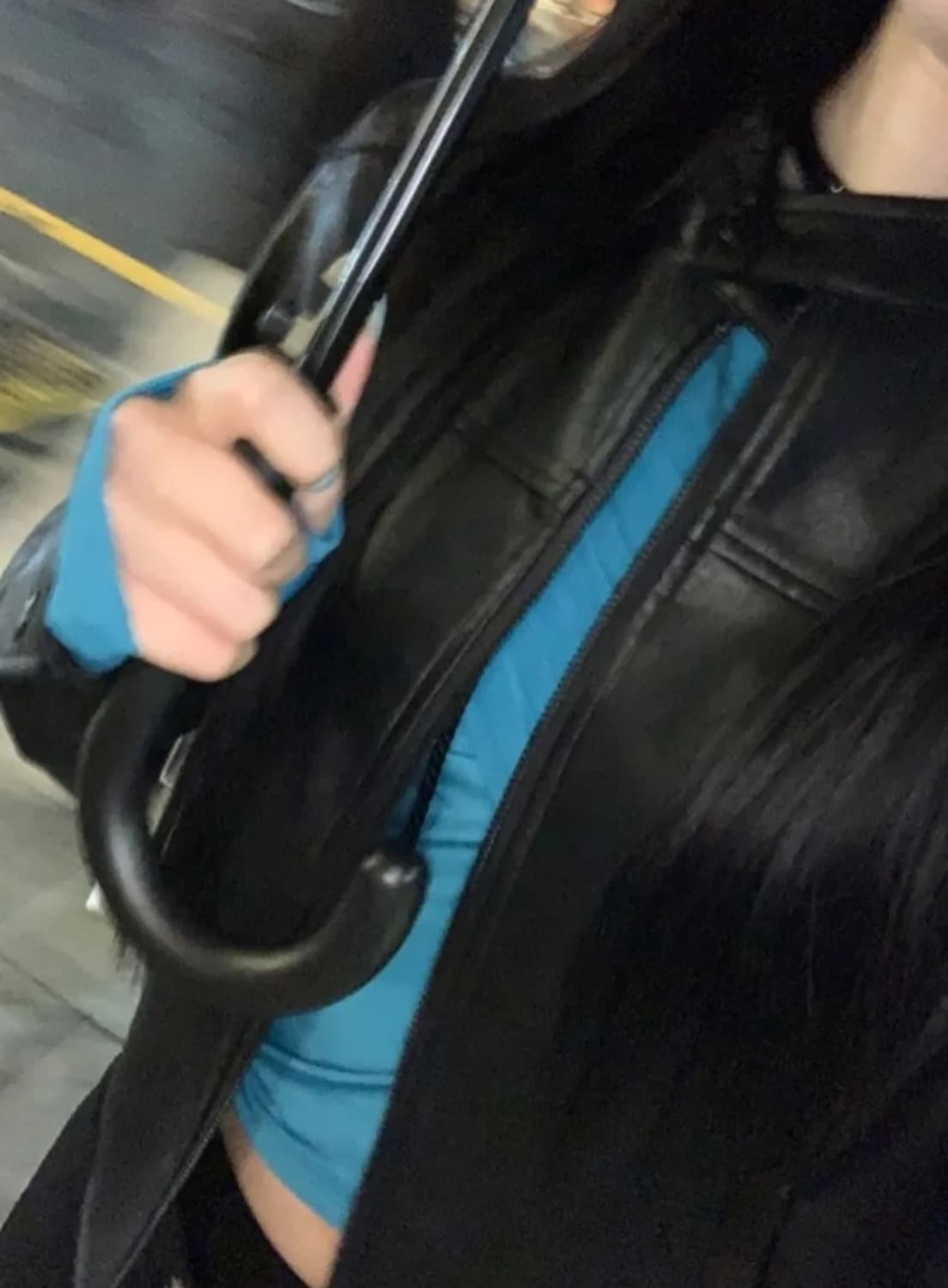 (착샷O)오로 라퍼지포우먼 인시전 레이싱 자켓 상품이미지7