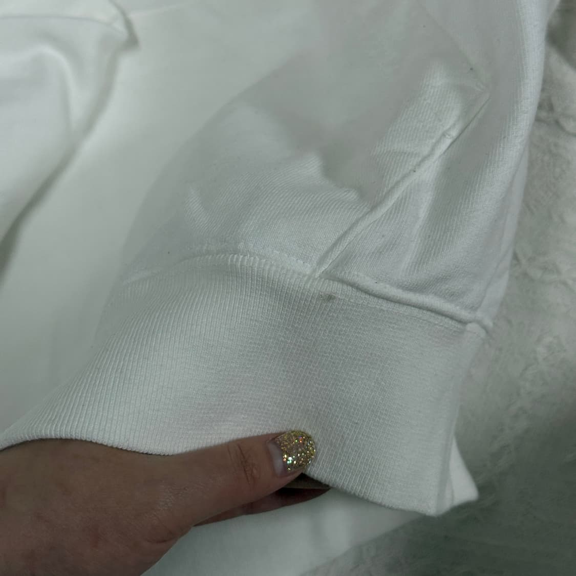 헤브어굿타임 화이트 후드 상품이미지4