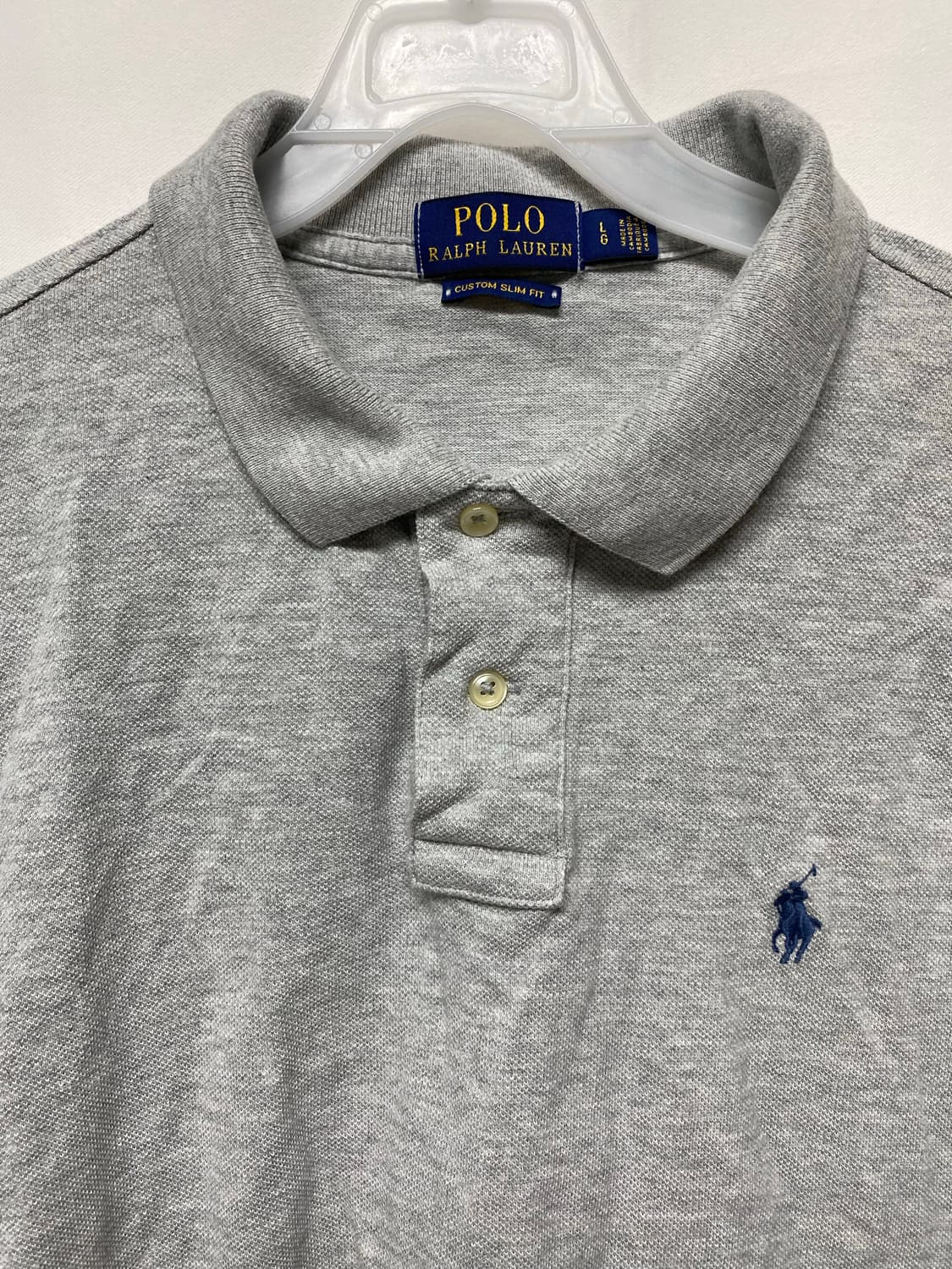 폴로 랄프로렌 PK 카라티 그레이 L 상품이미지2
