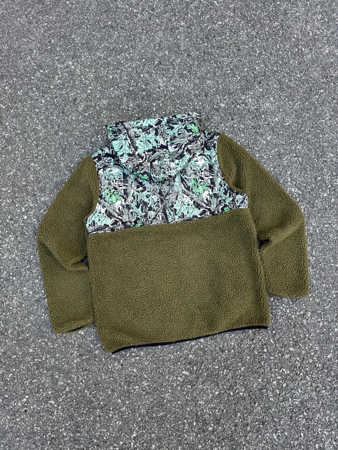 STUSSY 스투시 X 홀덴 카모 스노우 플리스 아노락 상품이미지6