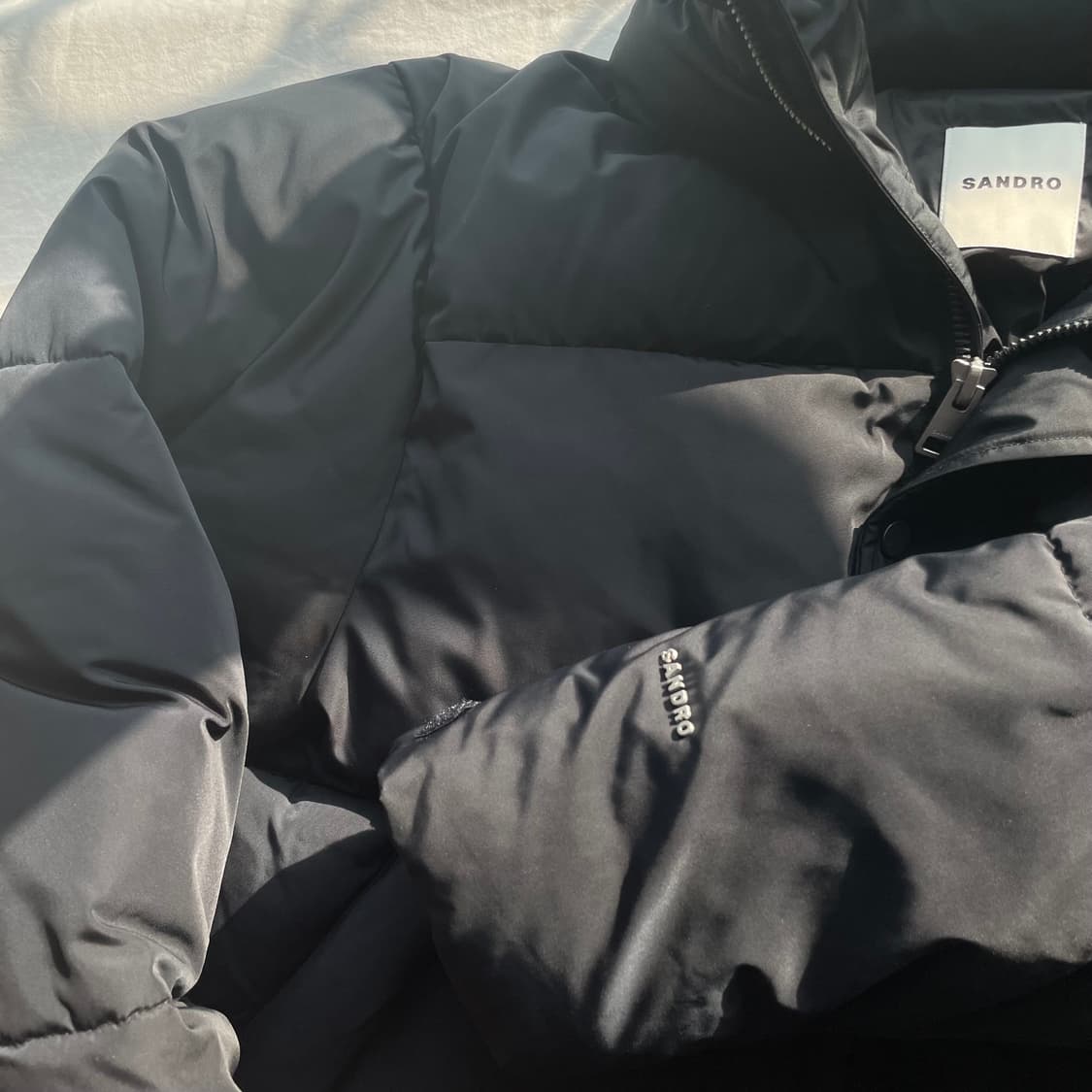[M] 산드로 푸퍼 패딩 자켓 다크네이비 상품이미지2
