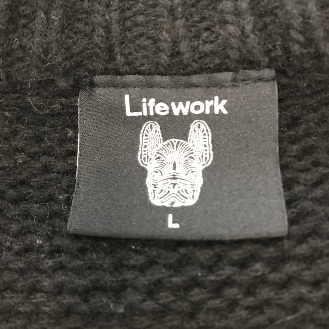 라이프워크 빅로고 니트 [L] 상품이미지4