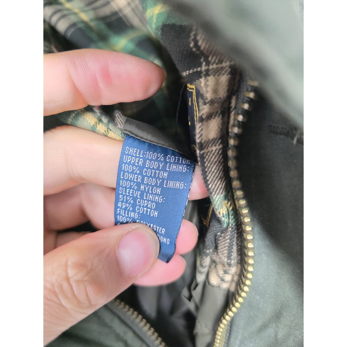 택포// 폴로 랄프로렌 왁스 자켓 L 상품이미지3