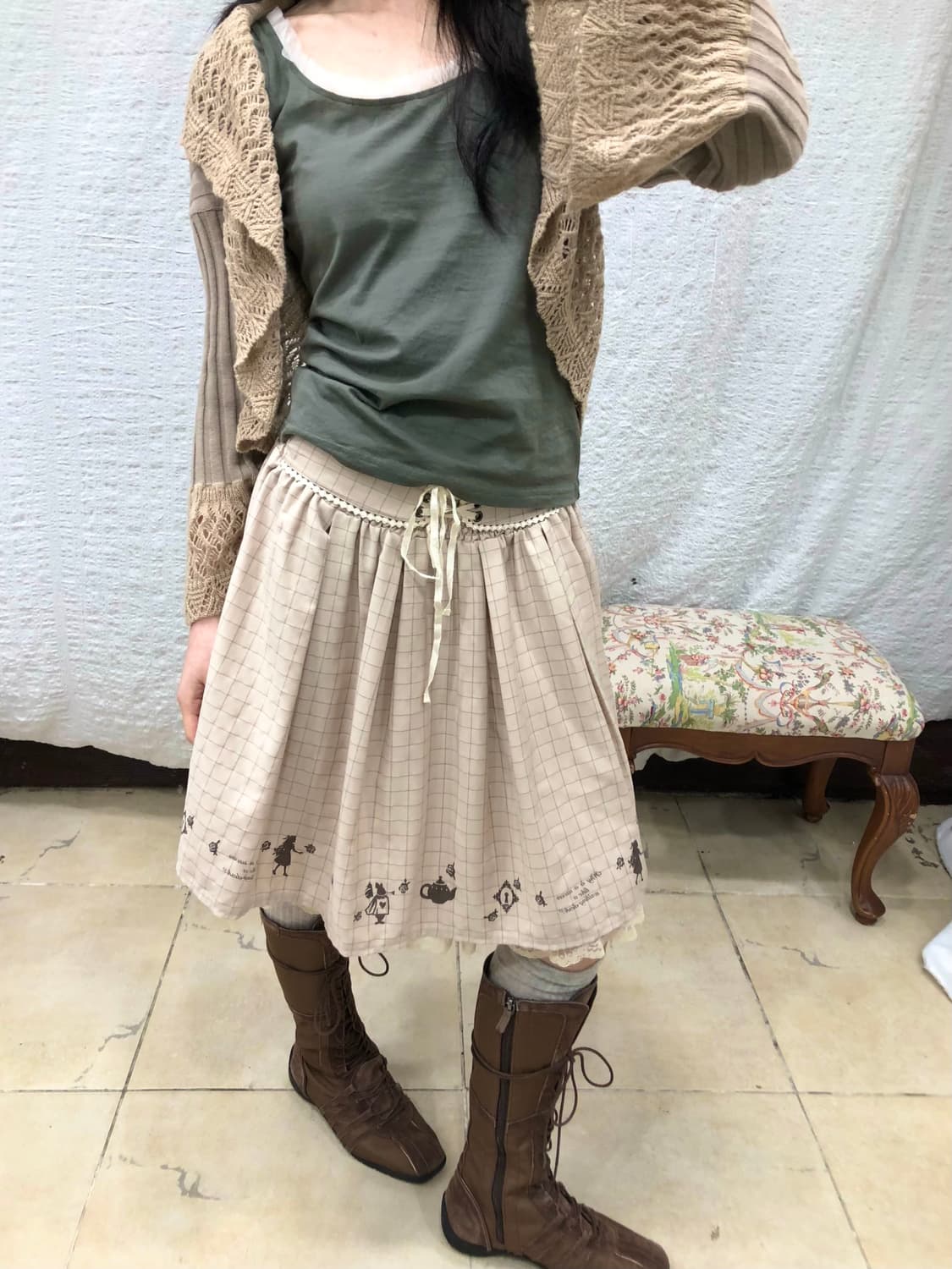 Alice lace skirt 상품이미지2