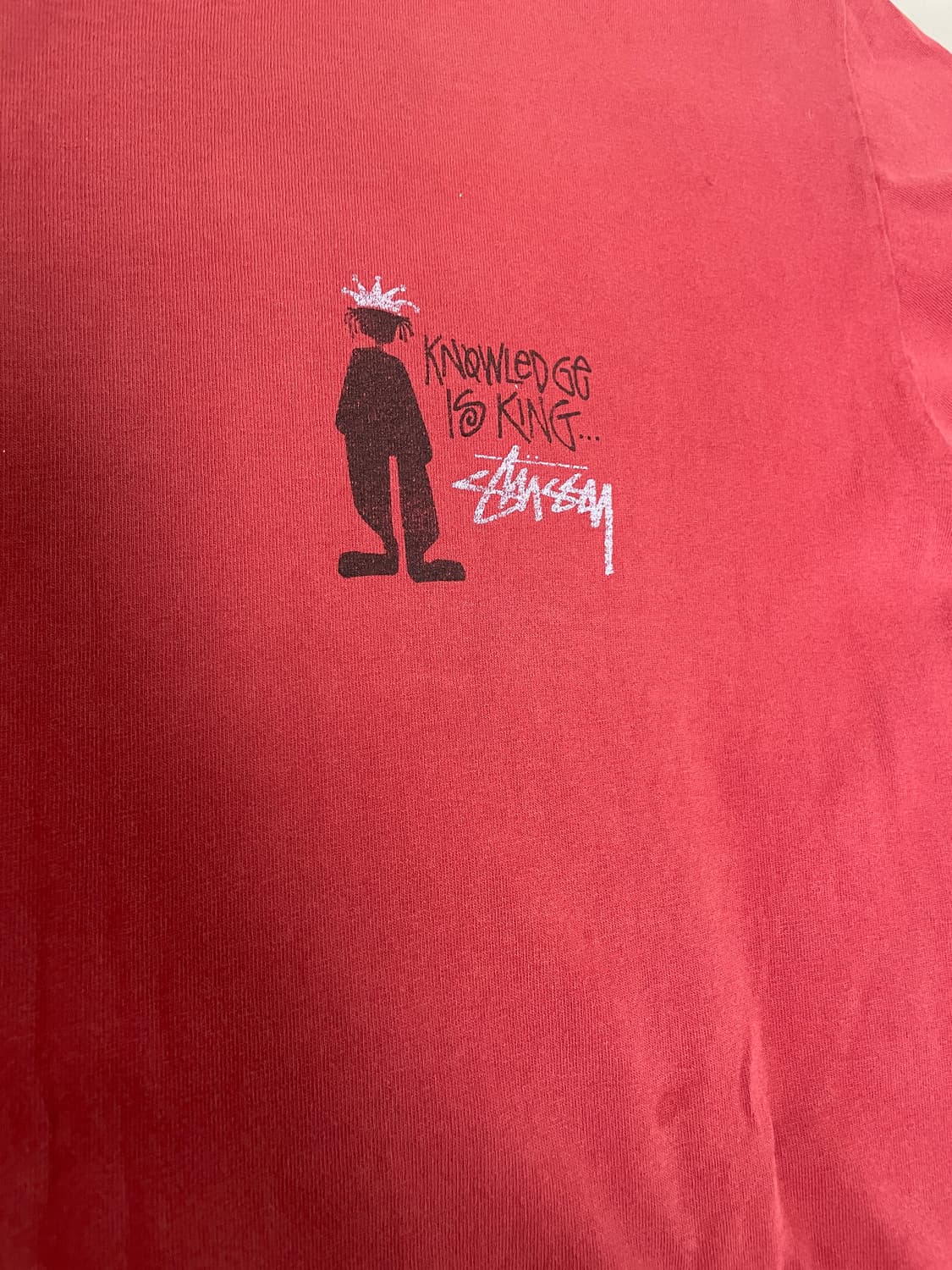 90s 스투시 Knowledge to King XL 상품이미지6