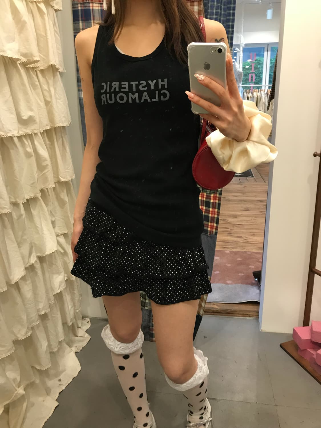 히스테릭글래머 레터링 나시 상품이미지1