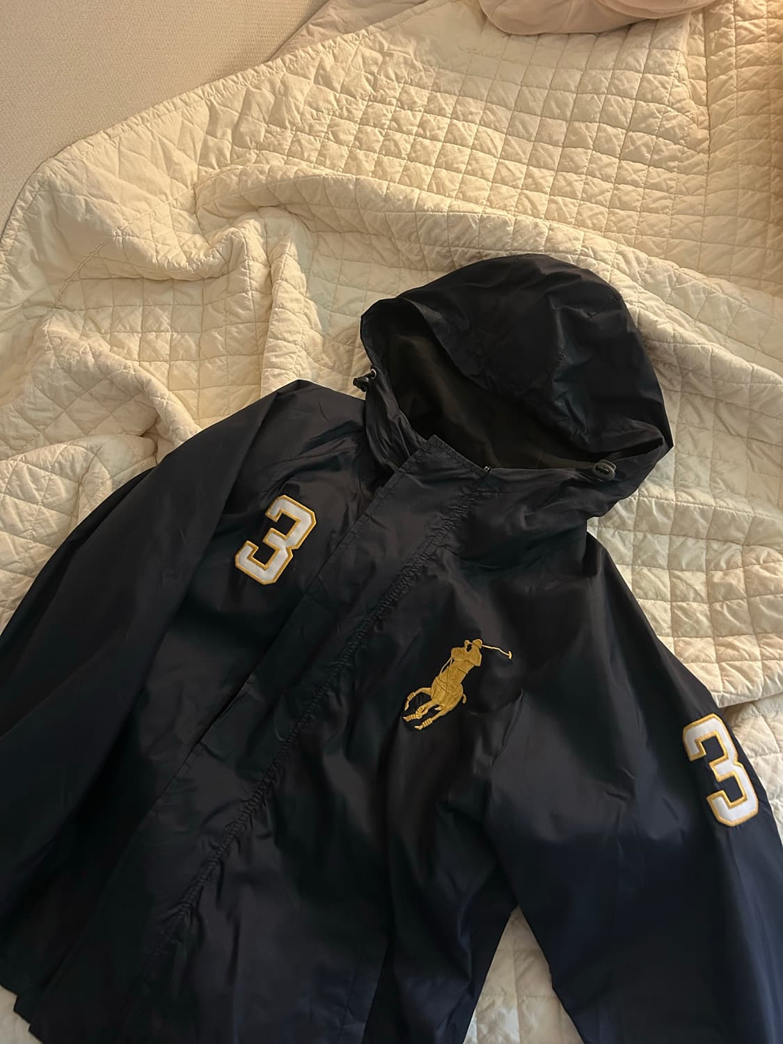 폴로 랄프로렌 빅포니 성조기 바람막이 후드집업 남녀공용 상품이미지6