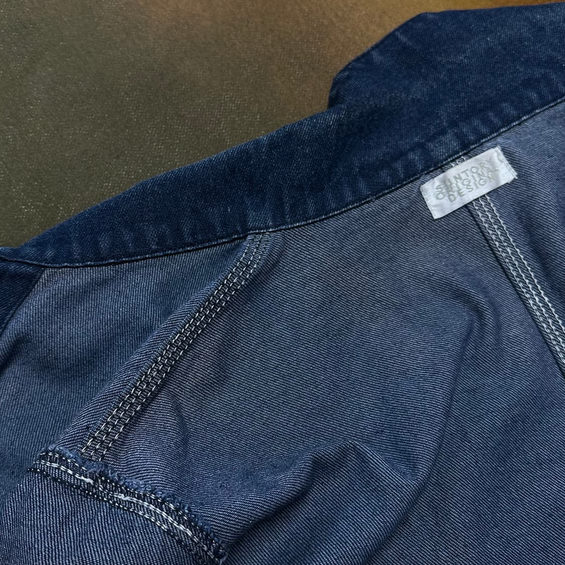 SUNTORY X PEPSI 워크 데님 초어자켓 일본빈티지 상품이미지6