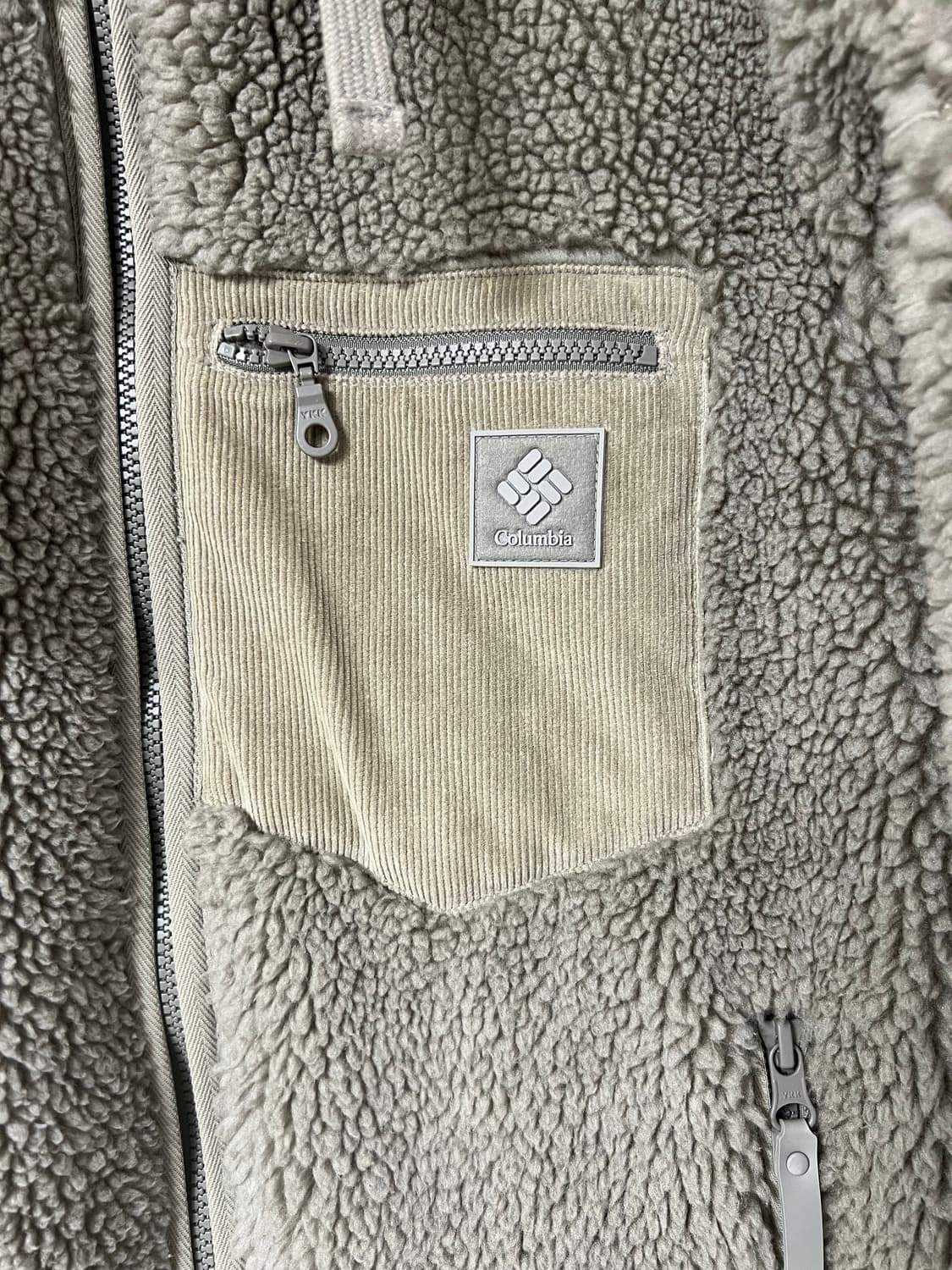 컬럼비아 뽀글이 후드 자켓 옴니히트 남여공용 S 상품이미지4