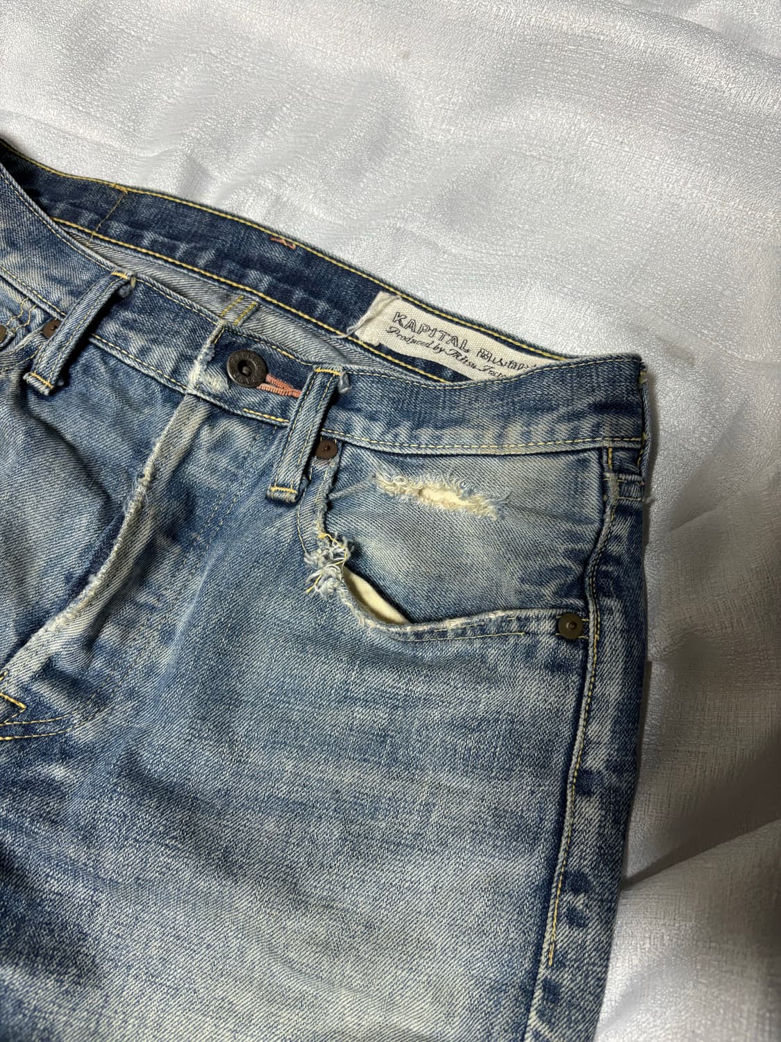 “KAPITAL” Washing Denim Pants 상품이미지6