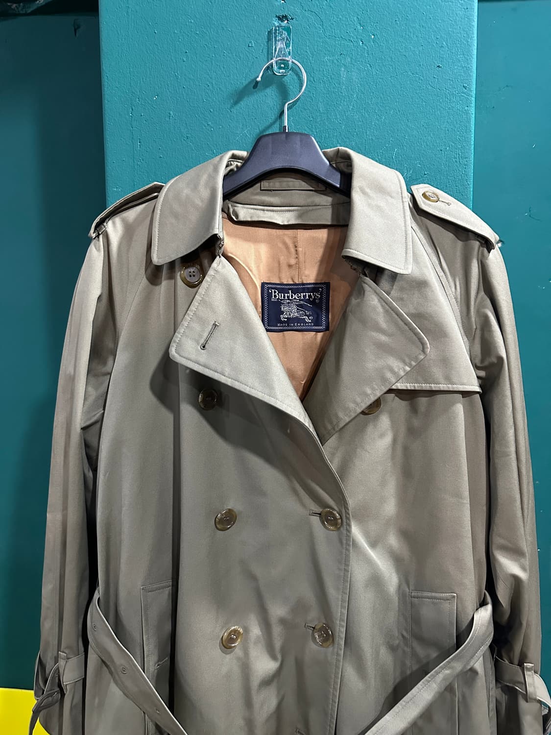 버버리 매장판 내피풀세트 롱 더블트렌치코트 카키100사이즈 상품이미지1
