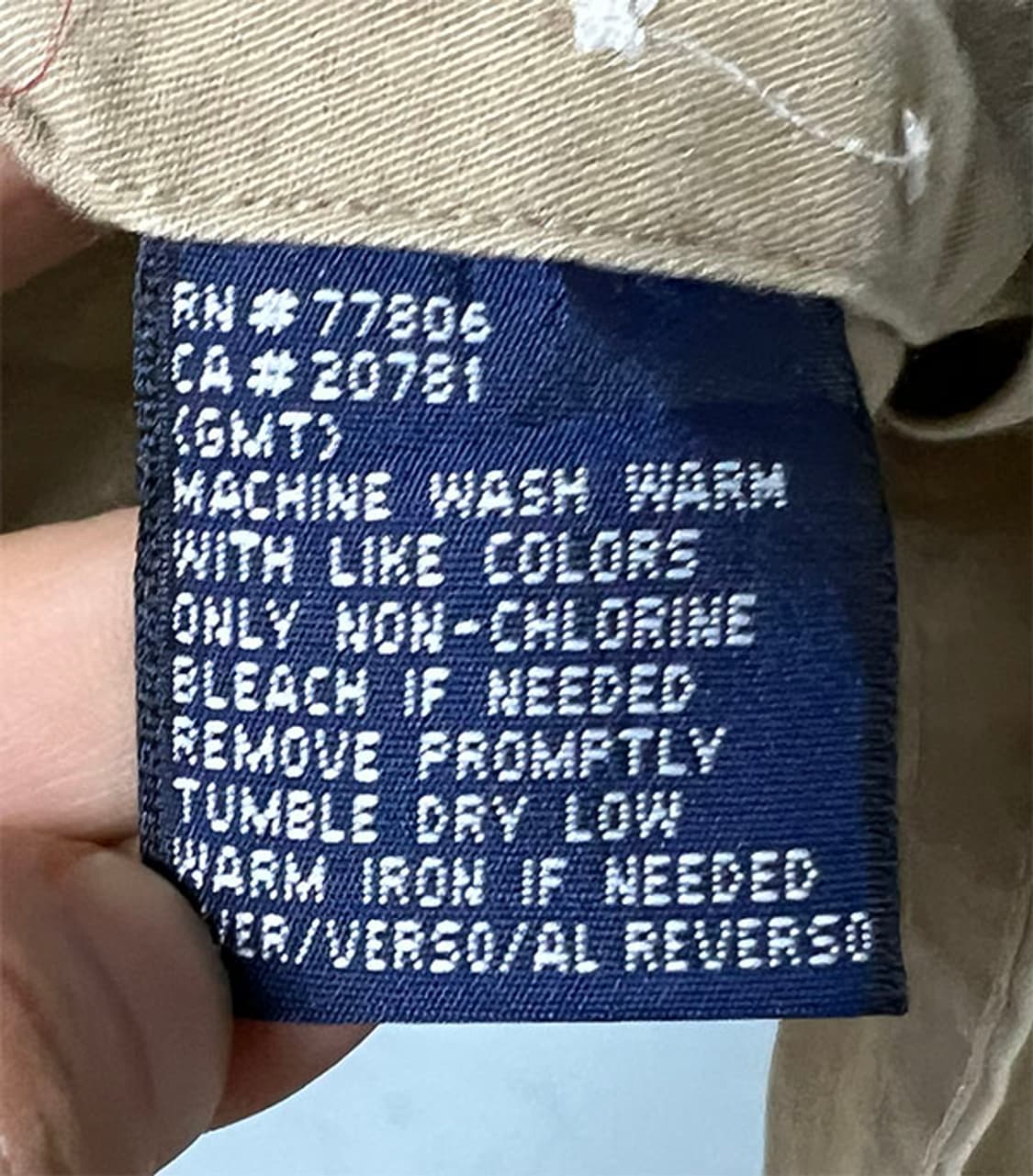 타미힐피거 90's 남자 오버셔츠 월계수 춘추 105-110 상품이미지5