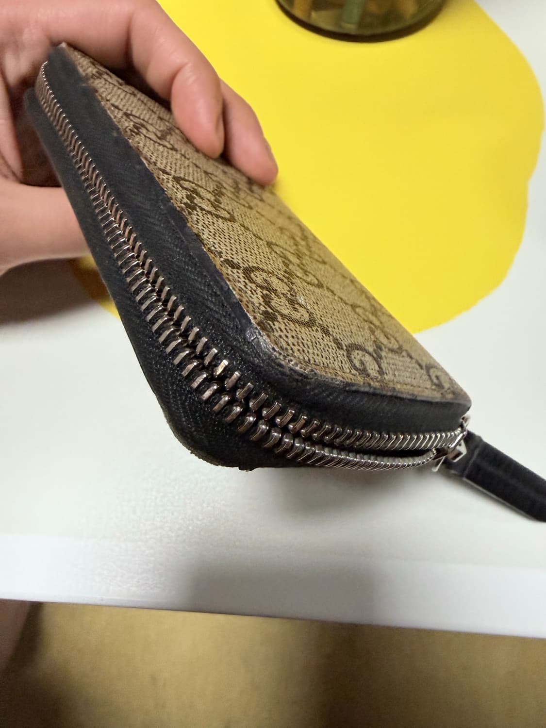 타이거 GG 수프림 지퍼 카드 지갑 상품이미지2