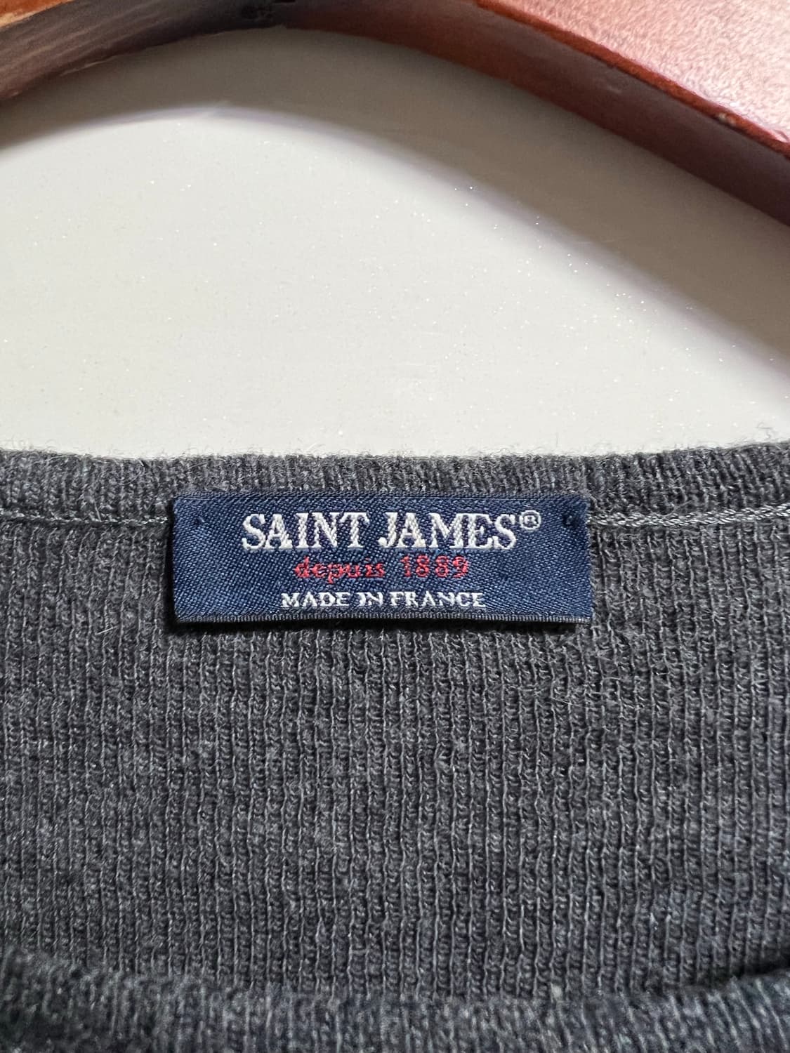 세인트제임스 스트라이프 울 긴팔 티셔츠 상품이미지4