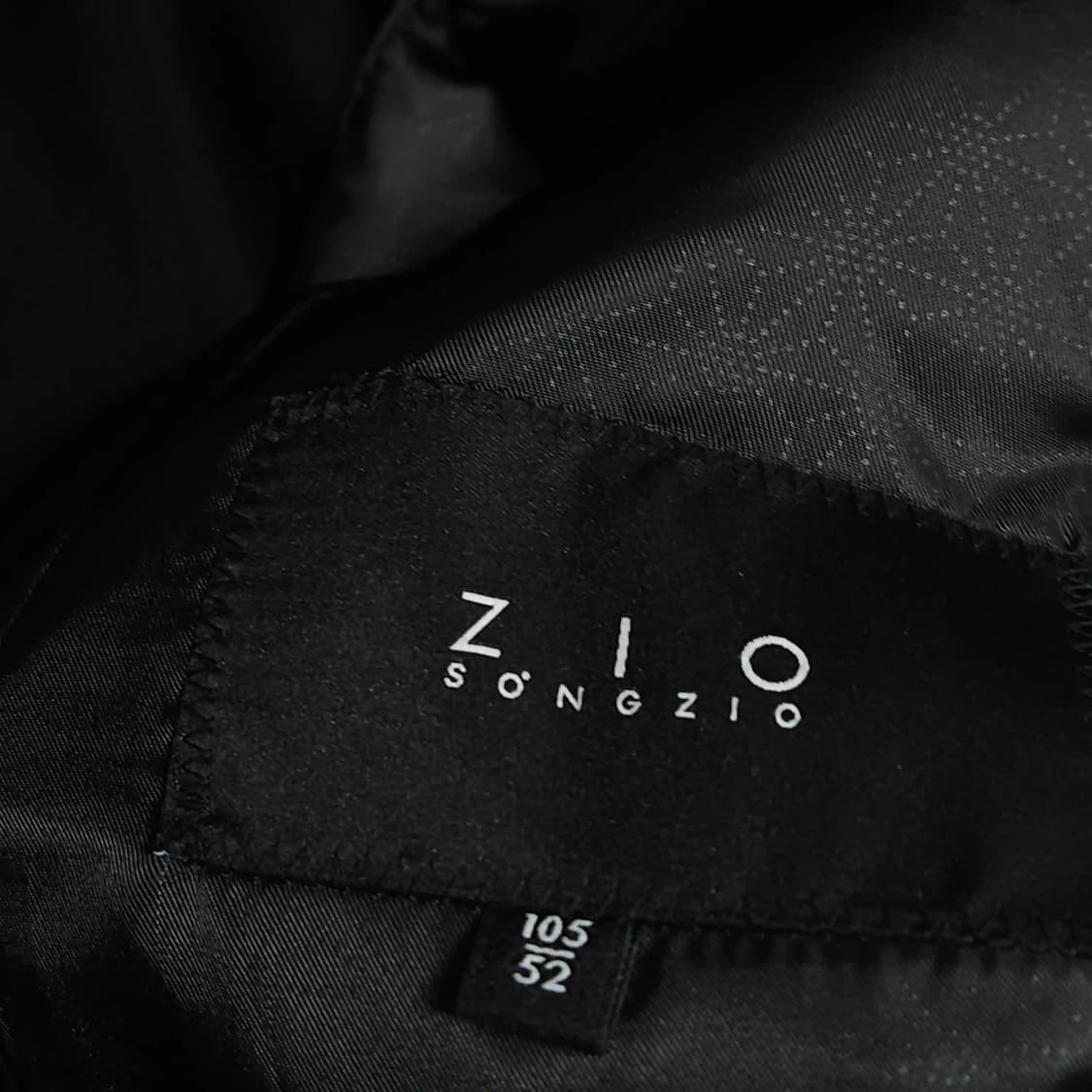 100~105)지오송지오 캐시미어 코트 블랙 상품이미지6