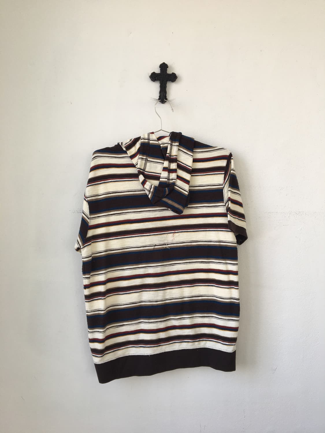 Stripe pattern hood zip up 상품이미지3