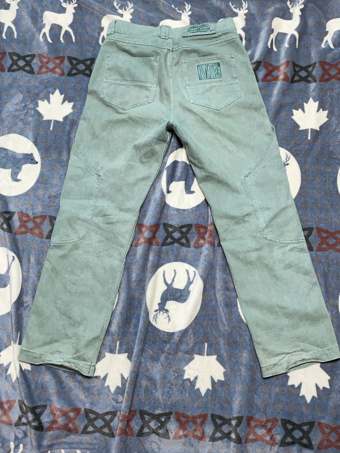 Plasticproduct calf pocket pants EMERALD 상품이미지3