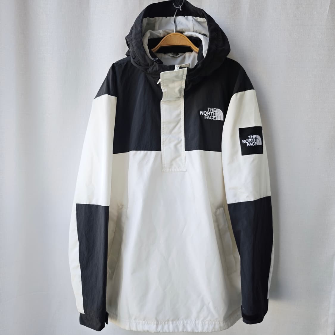 노스페이스 화이트 라벨 달튼 아노락 자켓 화이트 블랙 XL(105) 상품이미지1