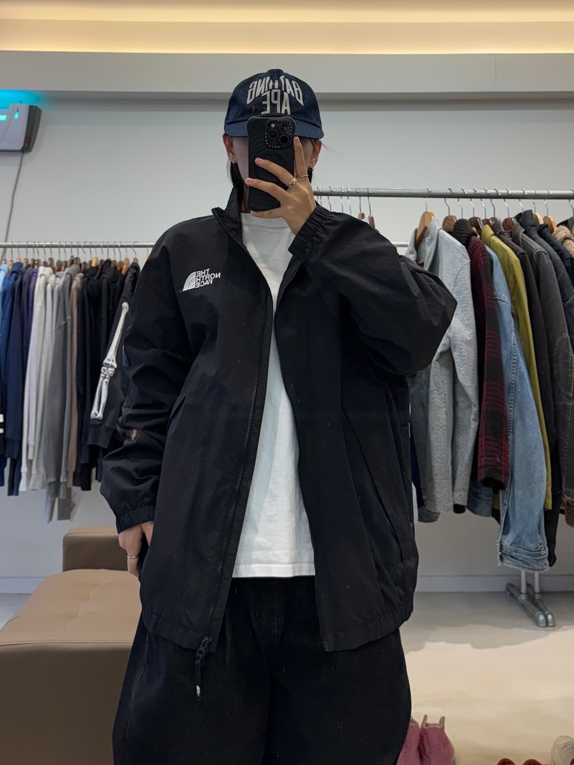 더 노스페이스 로고패치 바람막이 상품이미지6