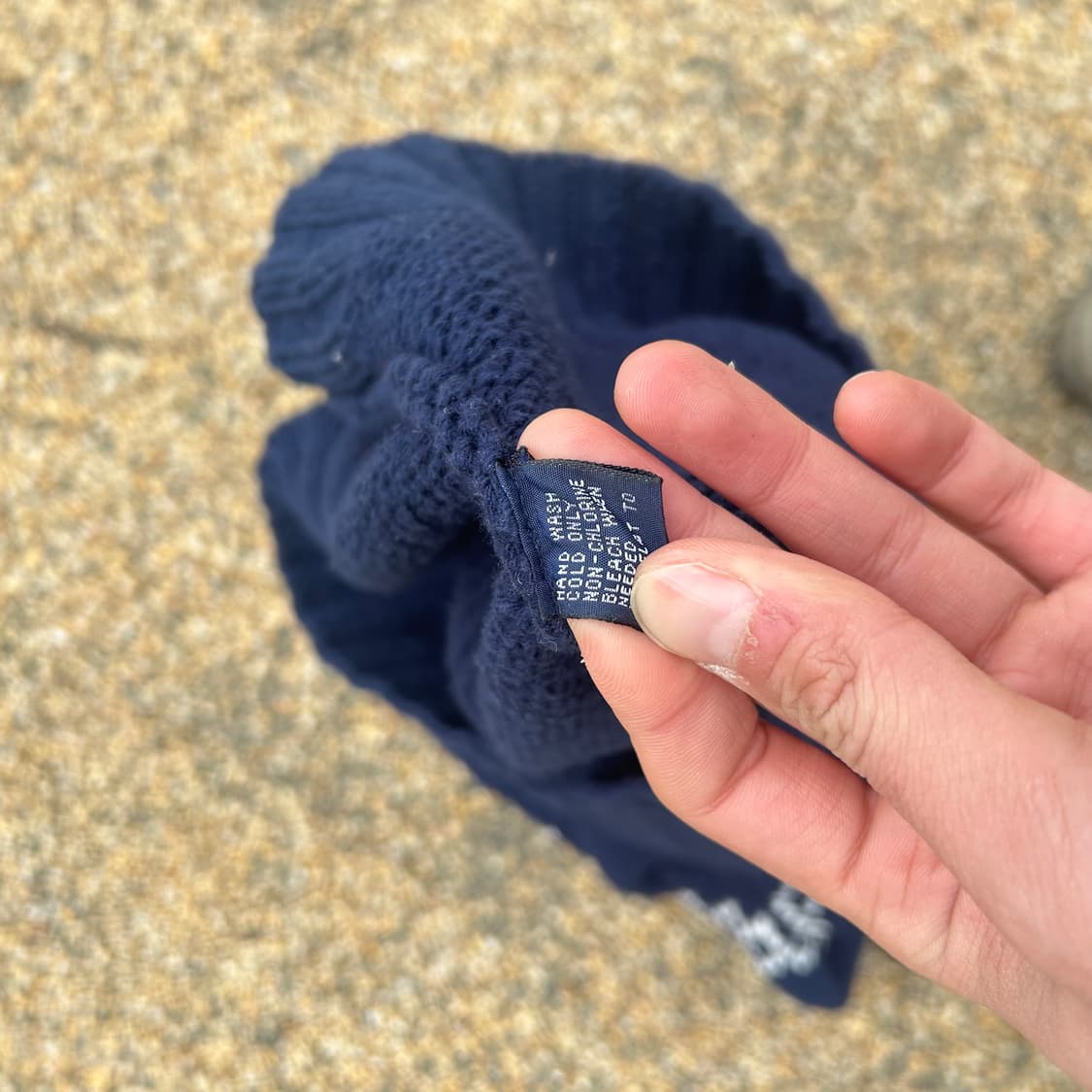 폴로(POLO RalphLauren)네이비 패턴 니트 상품이미지5