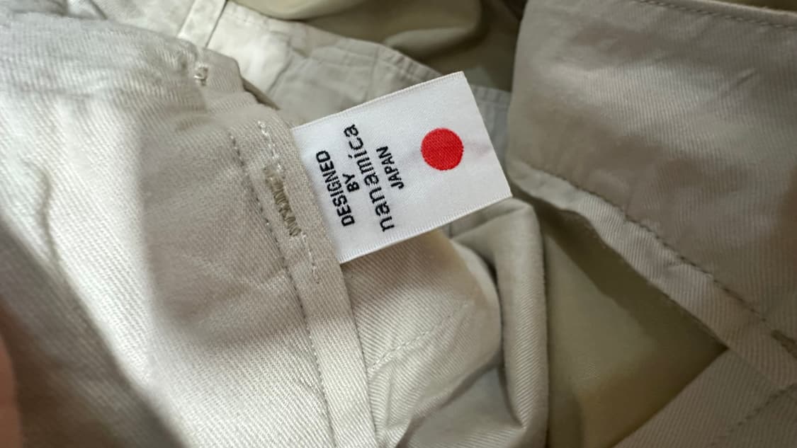 나나미카 와이드 치노팬츠 34사이즈 상품이미지8