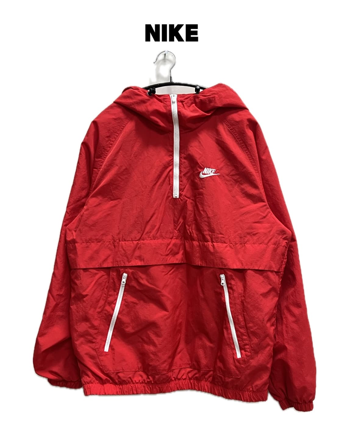 나이키 퓨추라 나일론 우븐 아노락 레드 상품이미지1
