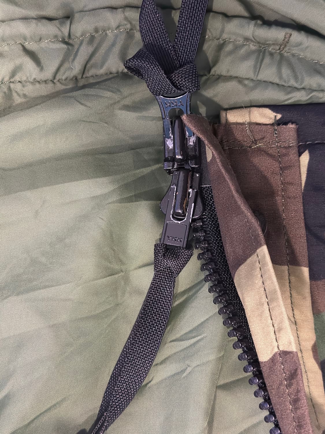 미군 오리지널 ECWCS Gen I 파카 / 99년 우드랜드 카모플라쥬 상품이미지6