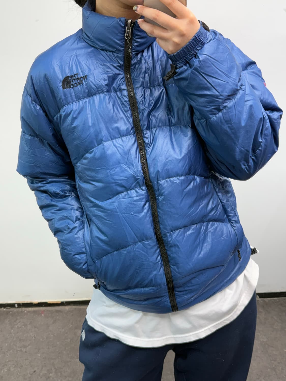 [M] 노스페이스 네이비 써밋 패딩 상품이미지3