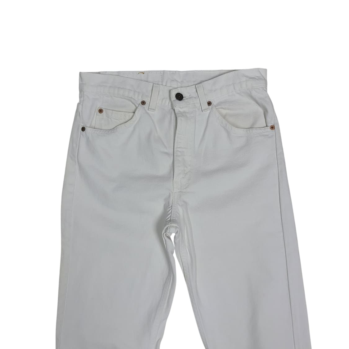 '90s U.S.A Levi’s 505 White Jeans 상품이미지2