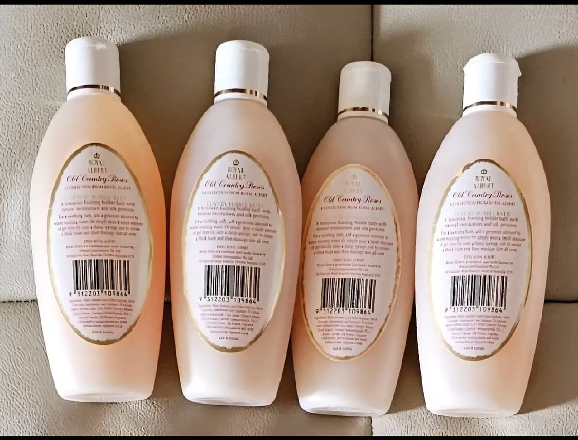 로얄알버트올드컨트리로즈버블바디워시 4개일괄판매 새상품 미개봉 상품이미지2