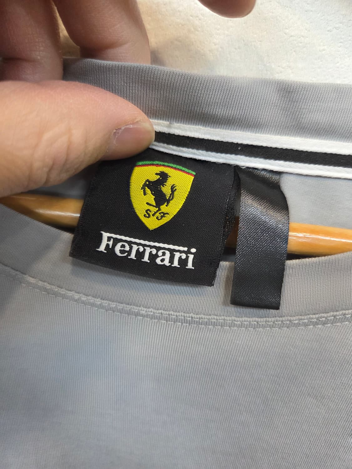 푸마 페라리 빈티지 빅로고 기능성 반팔 xl 상품이미지4