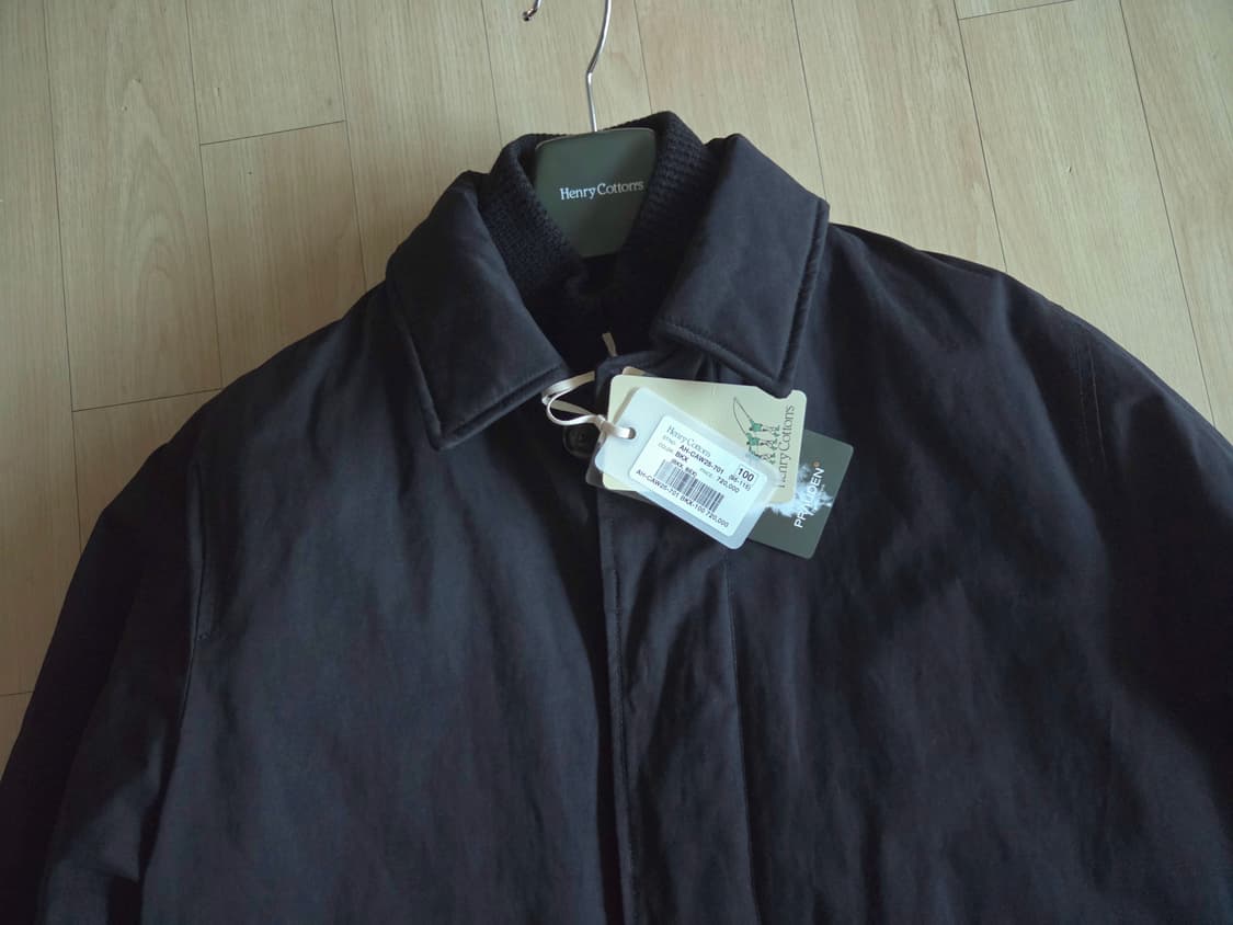 헨리코튼 파일럿 Neo 코트 블랙 100 새상품 상품이미지2