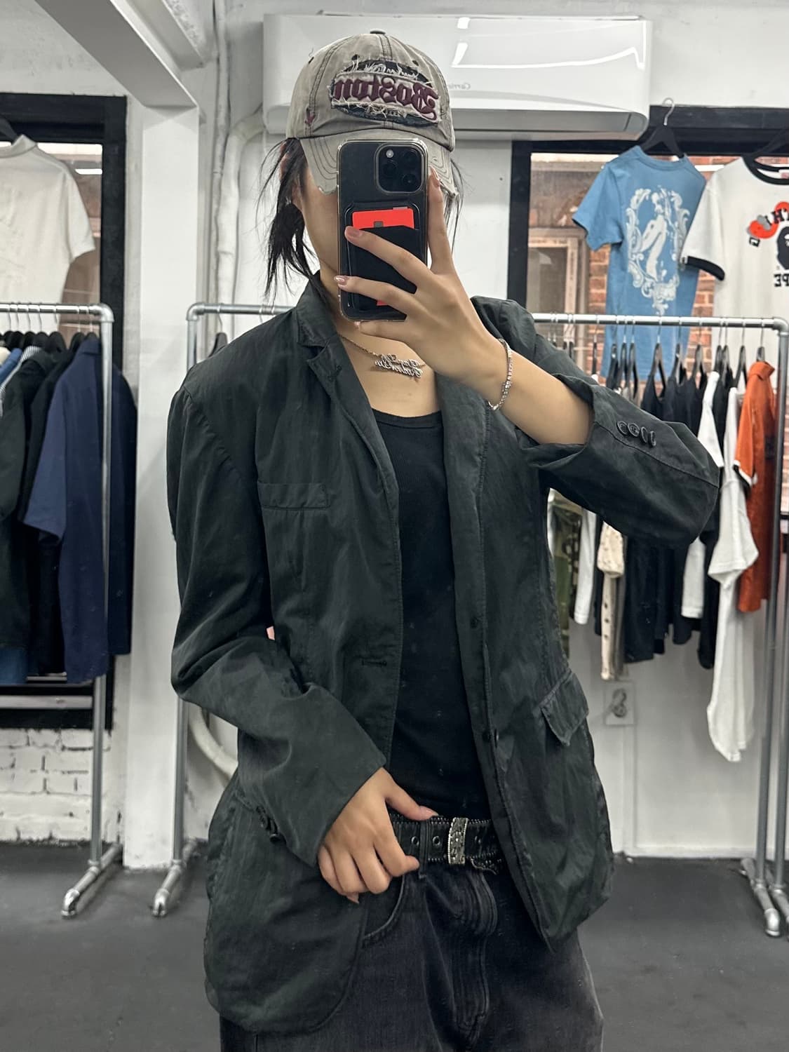 CP 컴퍼니 가먼트다잉 블레이저 자켓 상품이미지2