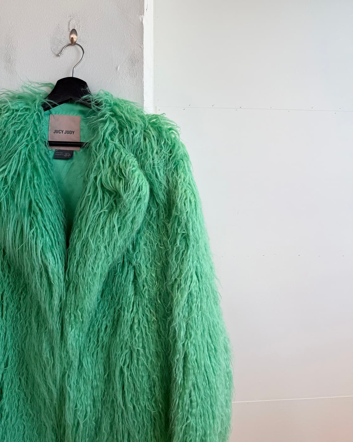 쥬시 주디 그린 퍼 자켓 상품이미지5