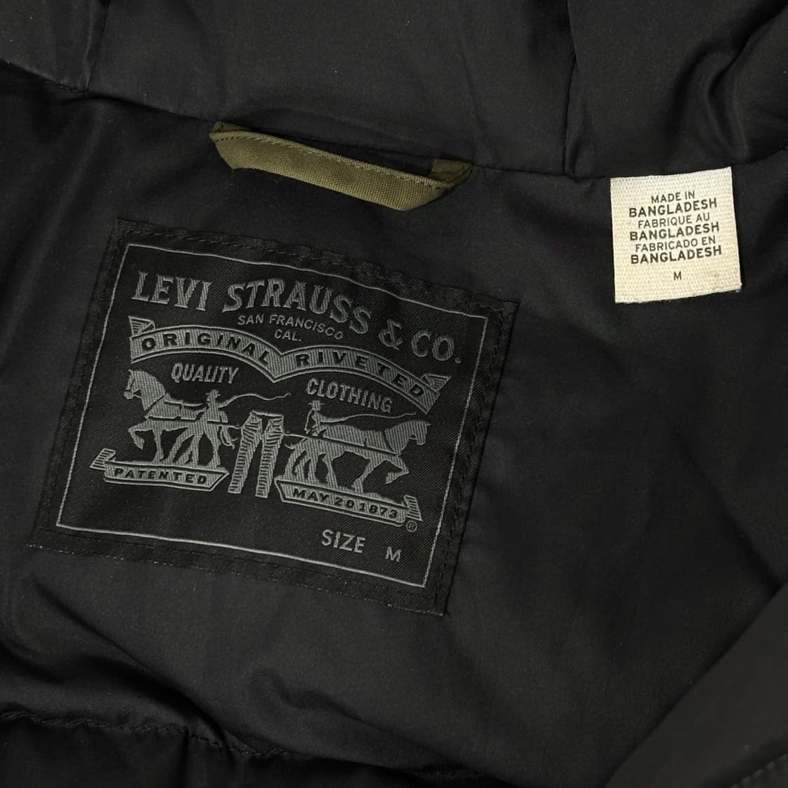 리바이스 덕다운 야상 패딩자켓 상품이미지5